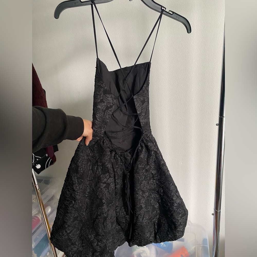 o.p.t Darby dress in Black